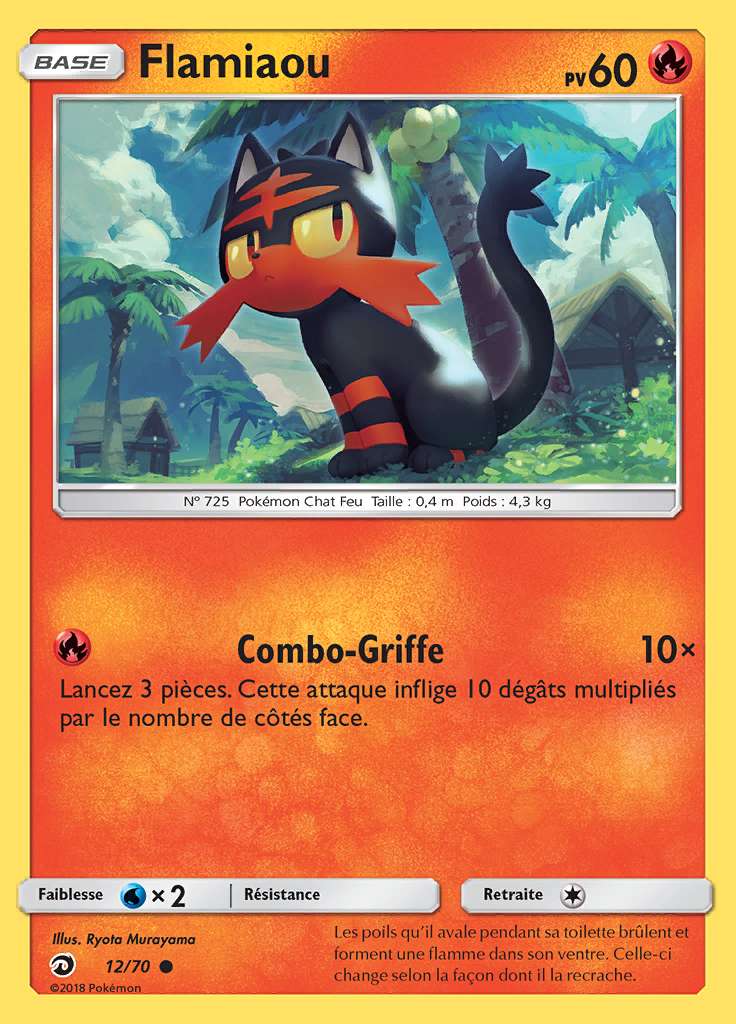 Flamiaou 012/070 — Majesté des Dragons