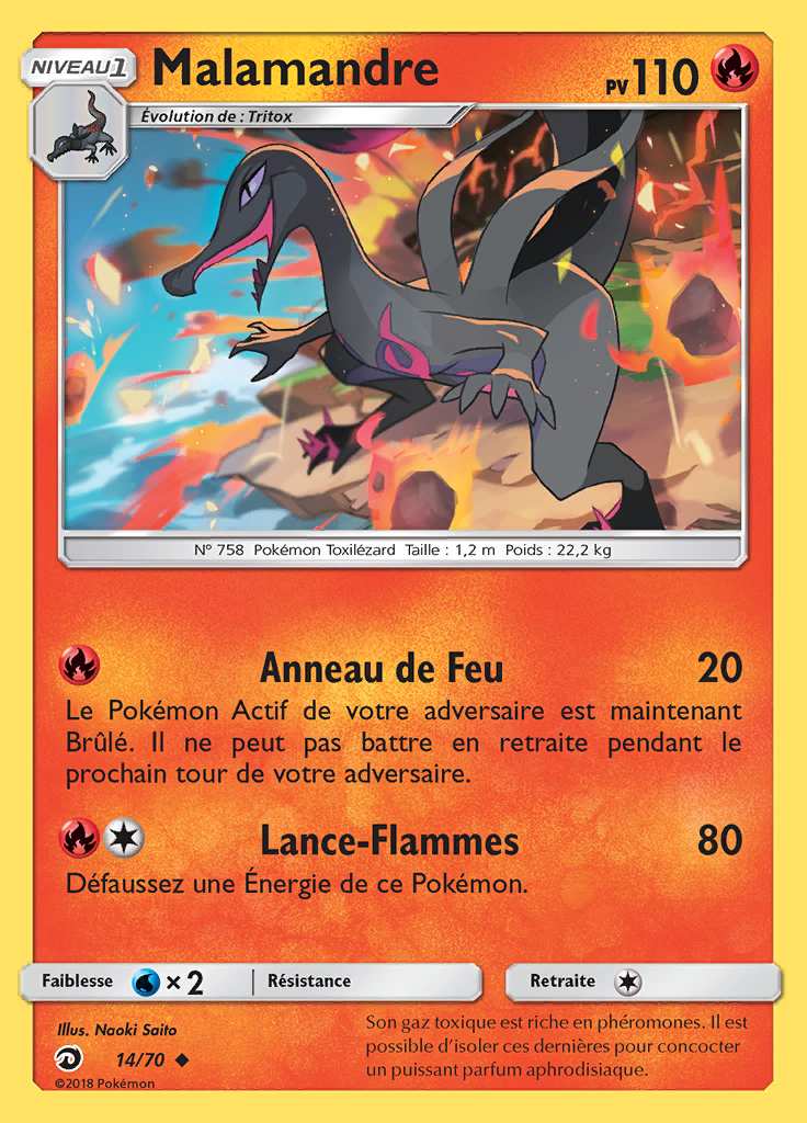 Malamandre 014/070 — Majesté des Dragons