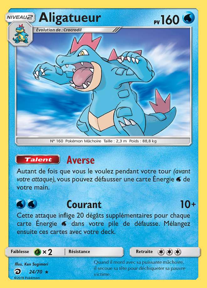 Aligatueur 024/070 — Majesté des Dragons