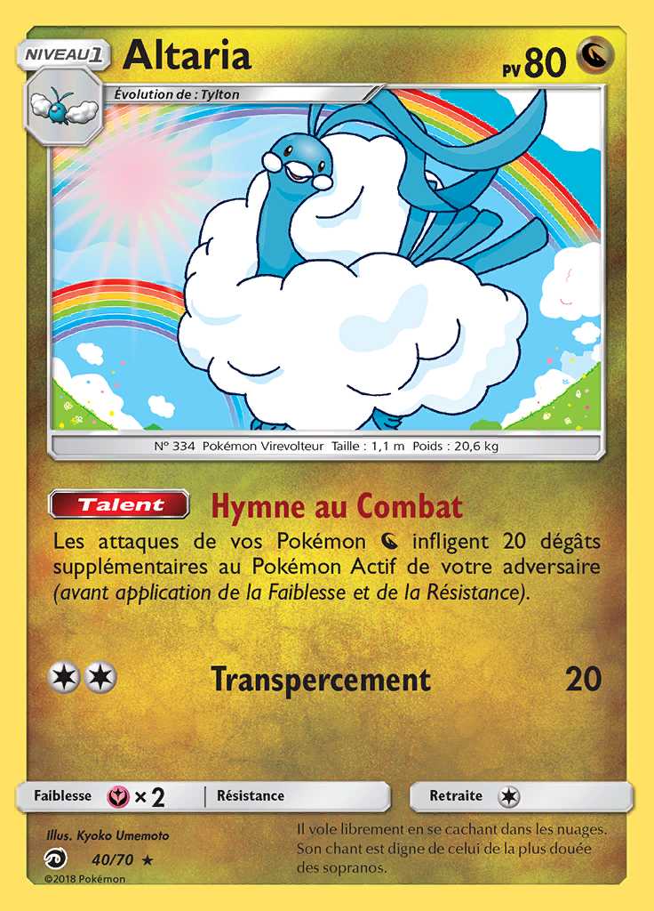 Altaria 040/070 — Majesté des Dragons