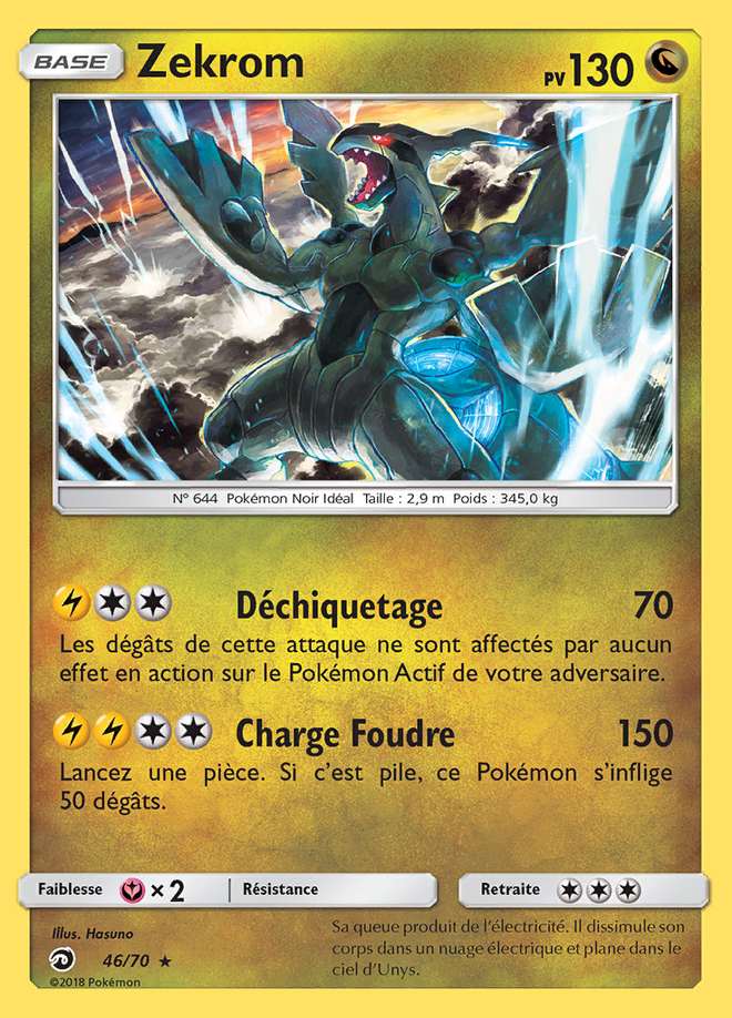 Zekrom 046/070 — Majesté des Dragons