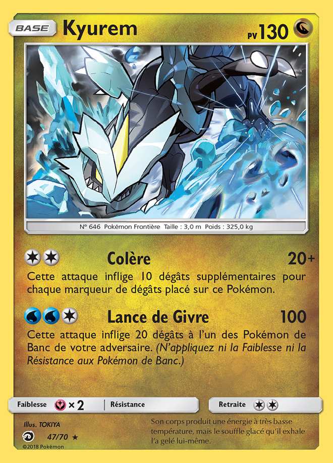 Kyurem 047/070 — Majesté des Dragons