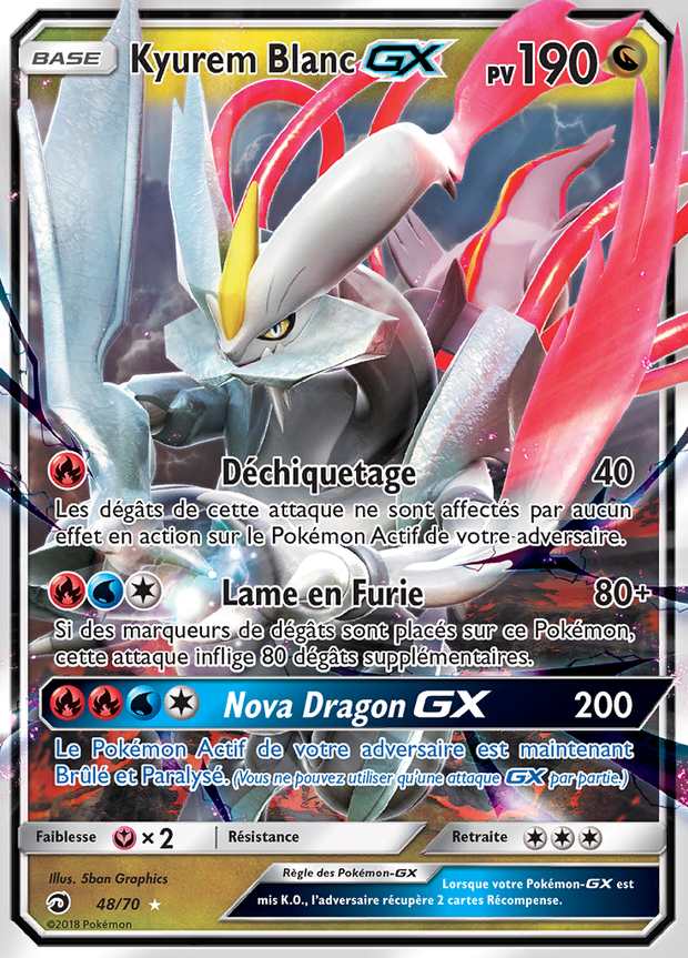 Kyurem Blanc-GX 048/070 — Majesté des Dragons