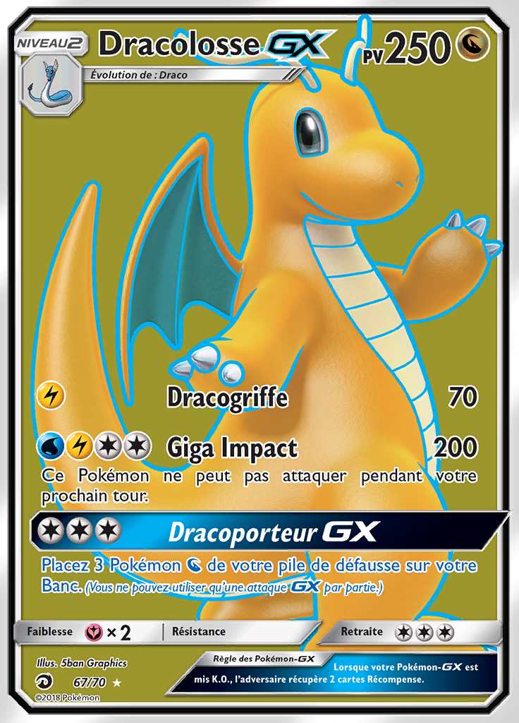 Dracolosse-GX 067/070 — Majesté des Dragons