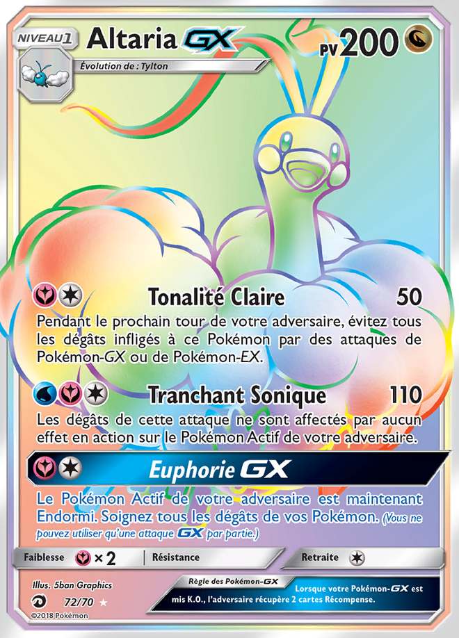 Altaria-GX 072/070 — Majesté des Dragons