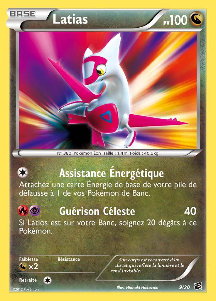Latias 009/020 — Coffre des Dragons