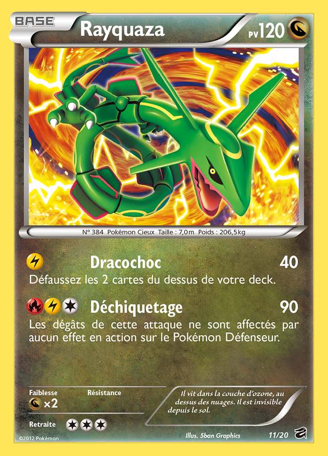 Rayquaza 011/020 — Coffre des Dragons
