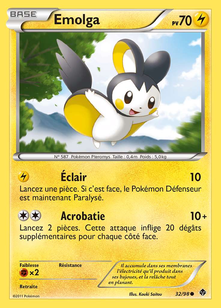 Emolga 032/098 — Pouvoirs Émergents