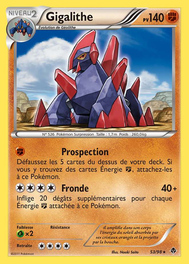 Gigalithe 053/098 — Pouvoirs Émergents