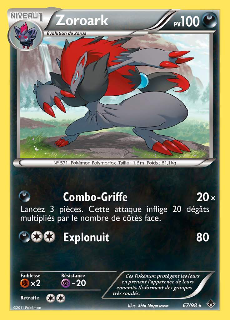 Zoroark 067/098 — Pouvoirs Émergents