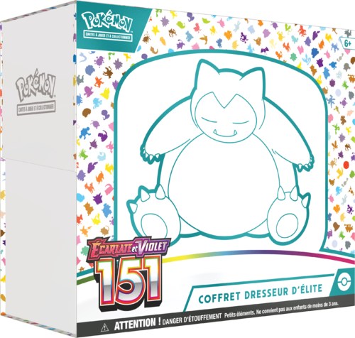 Coffret Dresseur d’élite Pokémon 151 EV03.5 en français