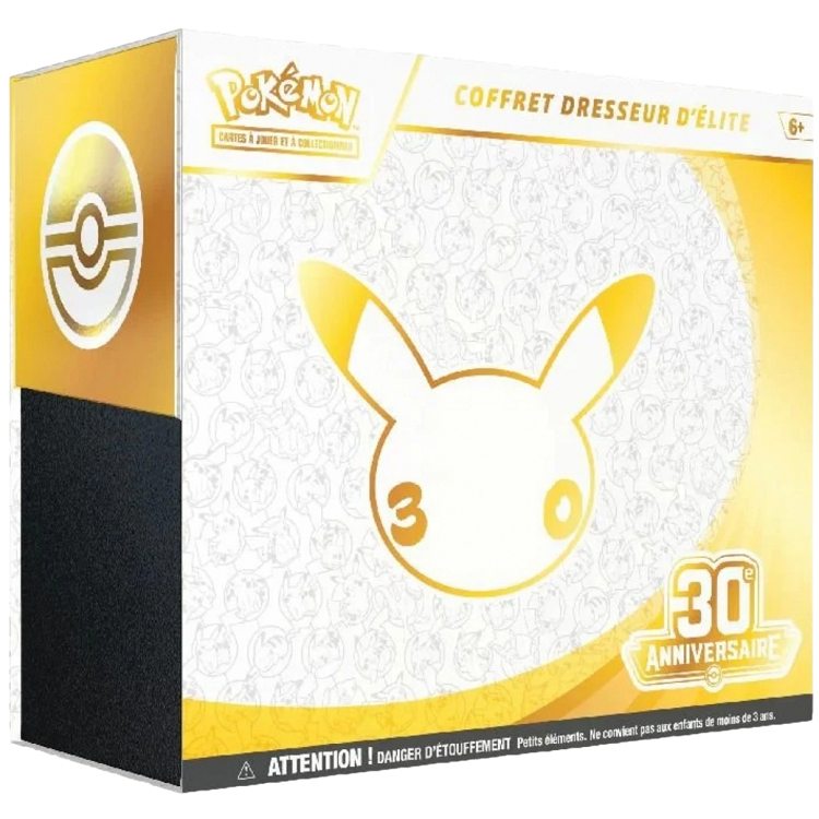 Coffret Dresseur d’élite Pokémon 30ᵉ Anniversaire ME05.5 en français