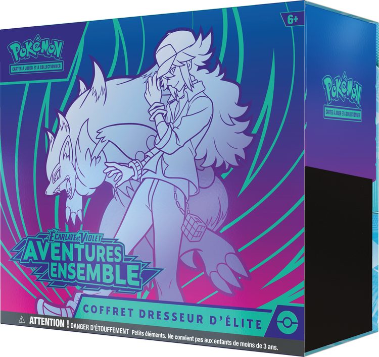 Coffret Dresseur d’élite Pokémon Aventures Ensemble EV09 en français
