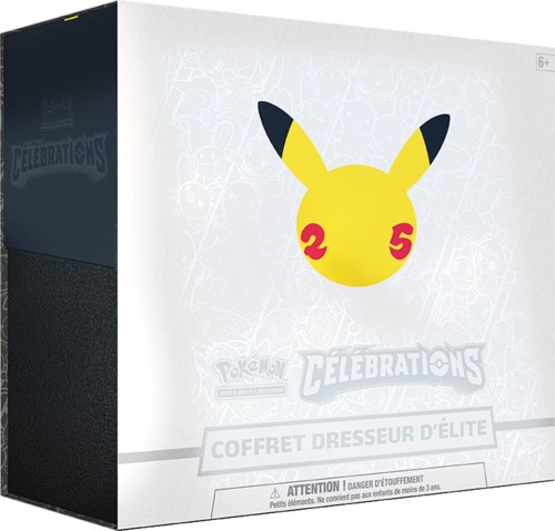 Coffret Dresseur d’élite Pokémon Célébrations EB07.5 en français