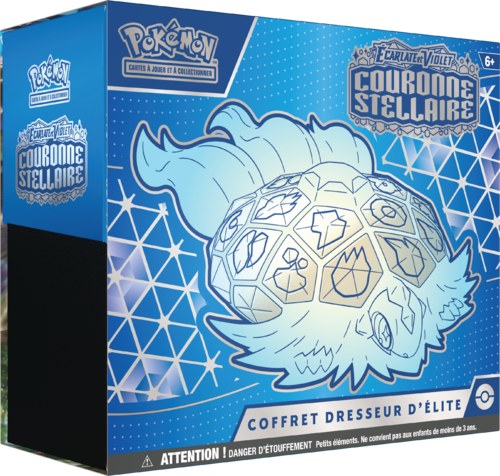 Coffret Dresseur d’élite Pokémon Couronne Stellaire EV07 en français