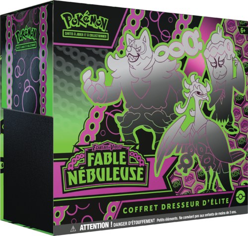 Coffret Dresseur d’élite Pokémon Fable Nébuleuse EV06.5 en français