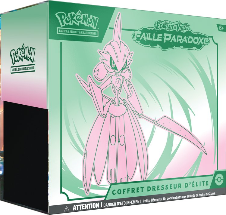 Coffret Dresseur d’élite Pokémon Faille Paradoxe — Garde-de-Fer EV04 en français
