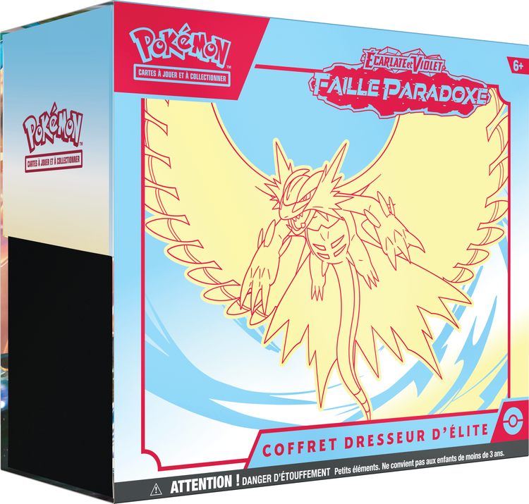 Coffret Dresseur d’élite Pokémon Faille Paradoxe — Rugit-Lune EV04 en français