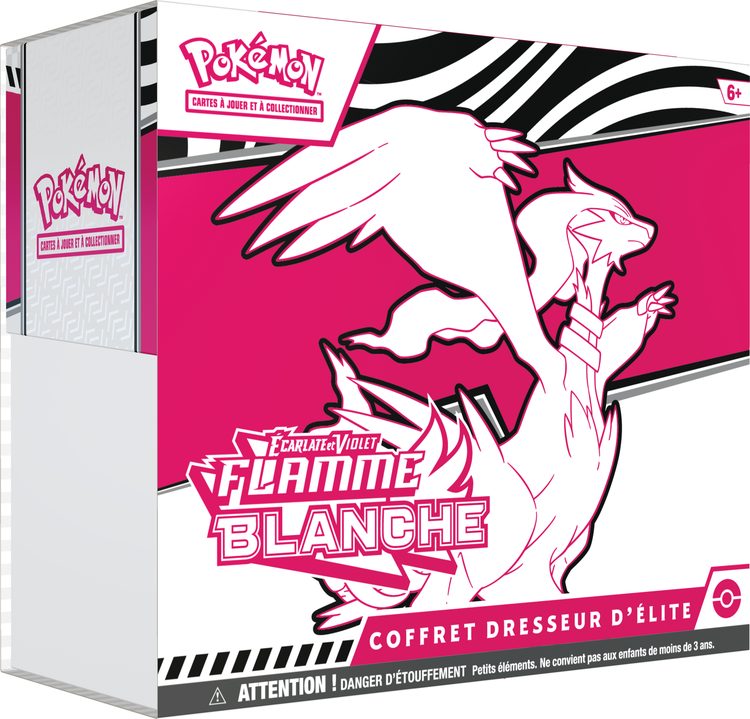 Coffret Dresseur d’élite Pokémon Flamme Blanche EV10.5 en français