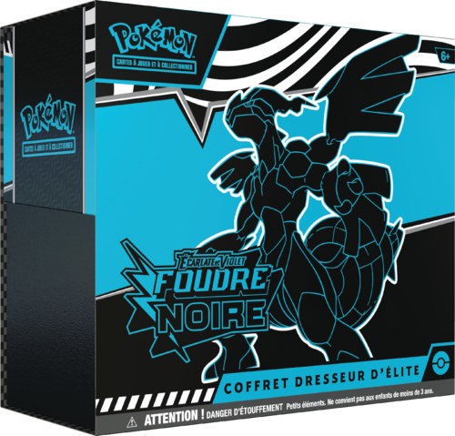 Coffret Dresseur d’élite Pokémon Foudre Noire EV10.5 en français