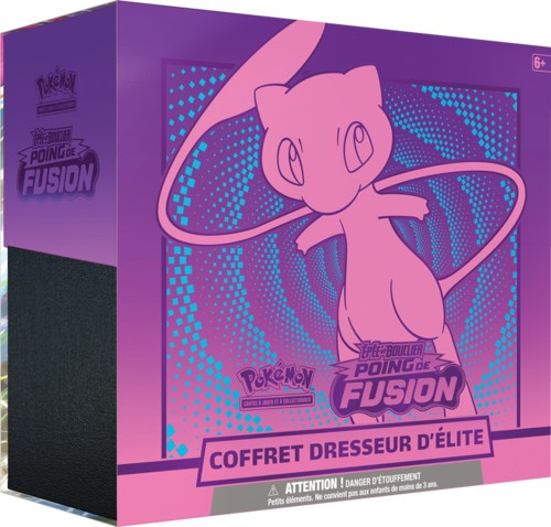 Coffret Dresseur d’élite Pokémon Poing de Fusion EB08 en français