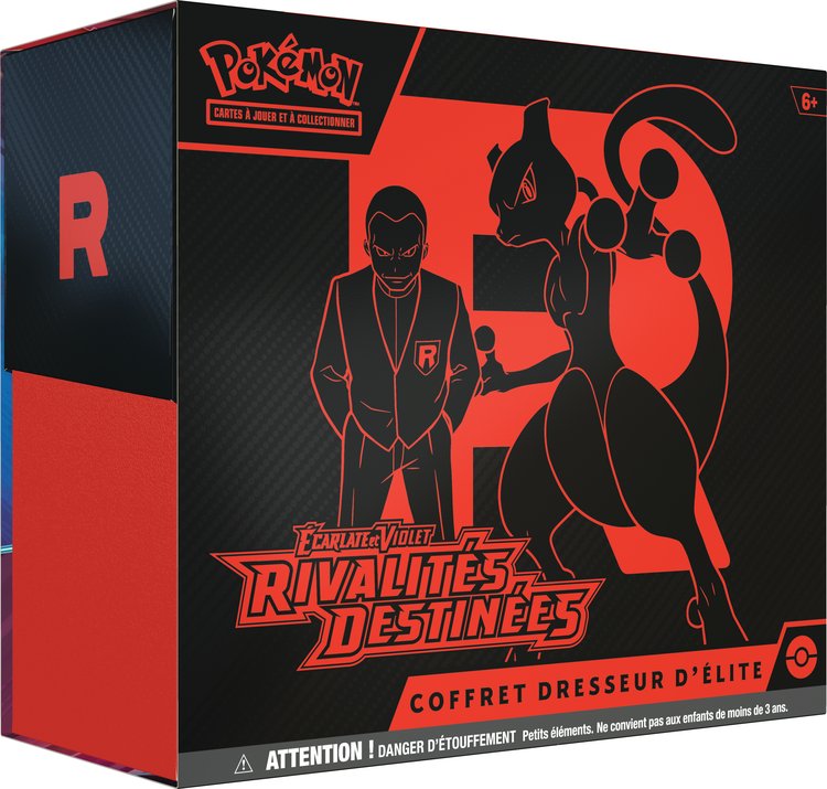 Coffret Dresseur d’élite Pokémon Rivalités Destinées EV10 en français