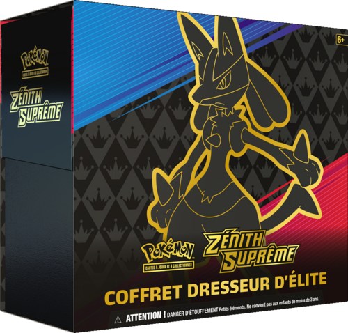 Coffret Dresseur d’élite Pokémon Zénith Suprême EB12.5 en français