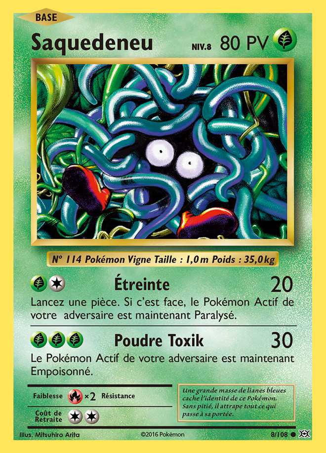 Saquedeneu 008/108 — Évolutions