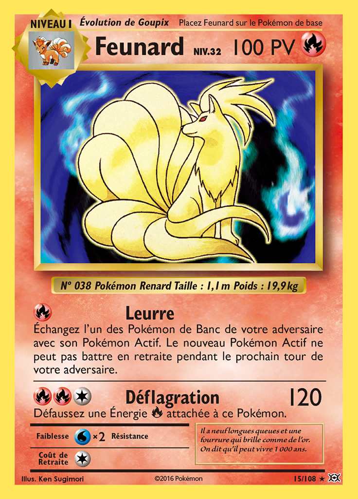 Feunard 015/108 — Évolutions