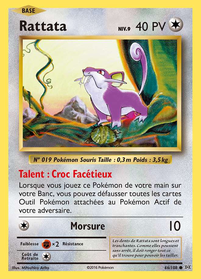 Rattata 066/108 — Évolutions