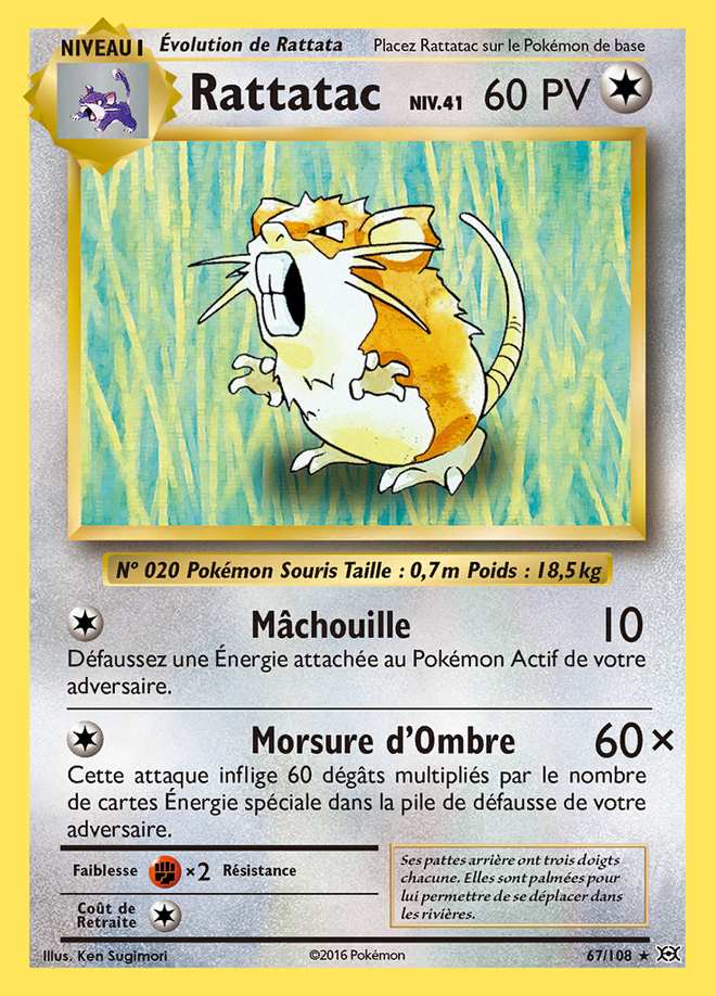 Rattatac 067/108 — Évolutions