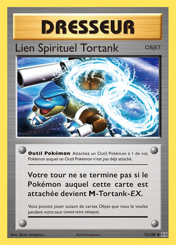 Lien Spirituel Tortank 073/108 — Évolutions