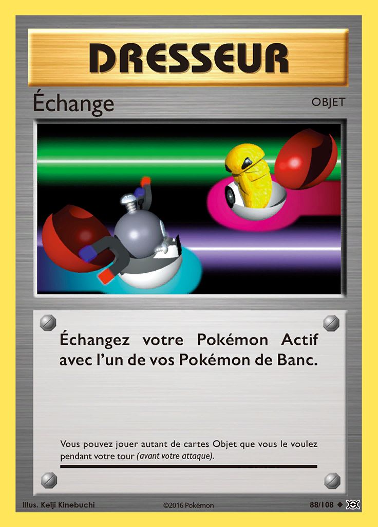 Échange 088/108 — Évolutions