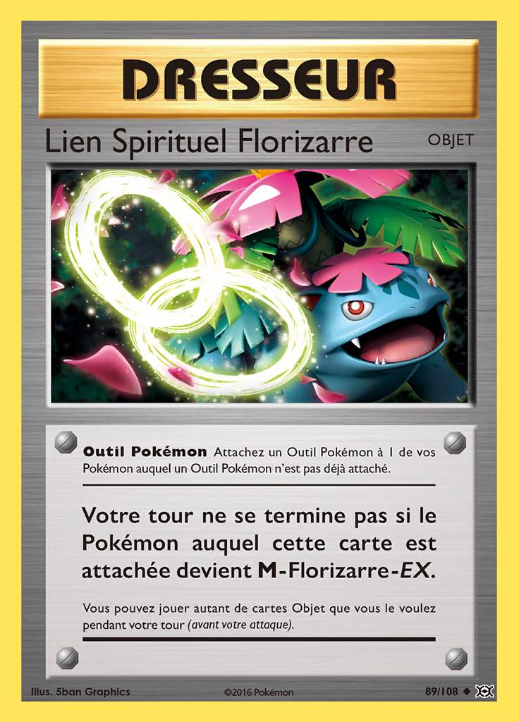 Lien Spirituel Florizarre 089/108 — Évolutions