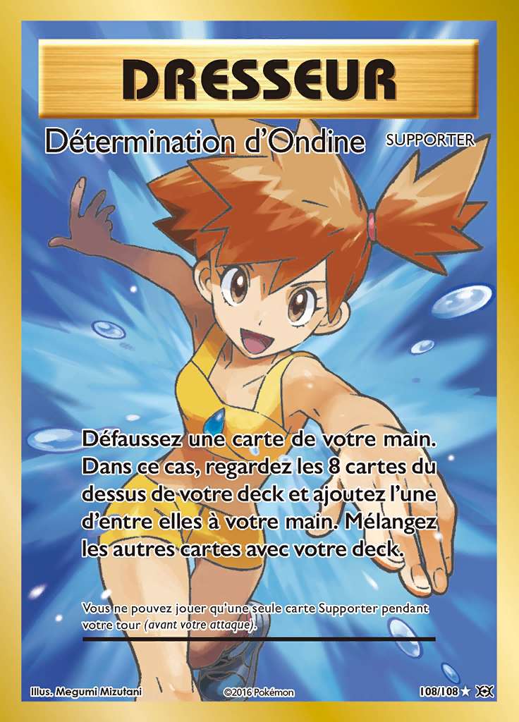 Détermination d'Ondine 108/108 — Évolutions