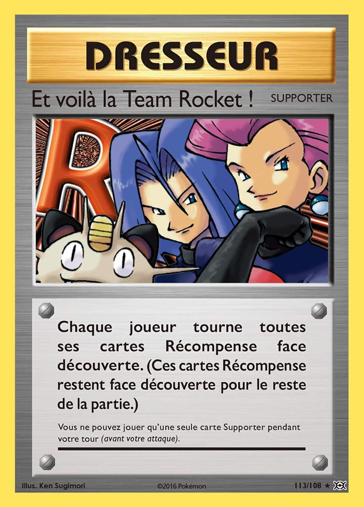 Et voilà la Team Rocket! 113/108 — Évolutions