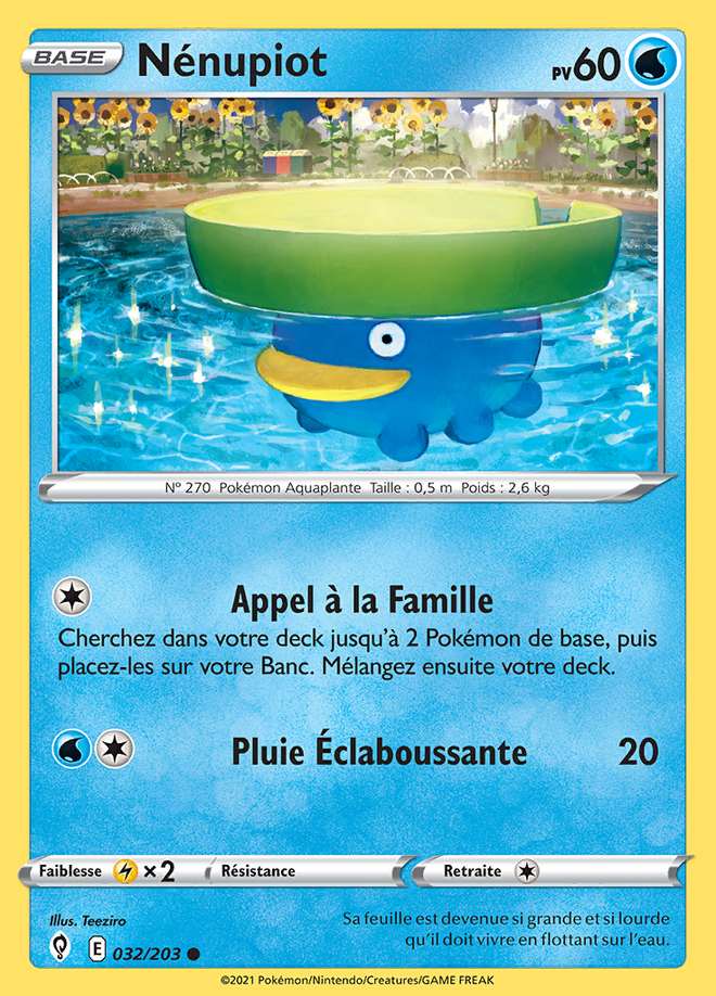 Nénupiot 032/203 — Évolution Céleste