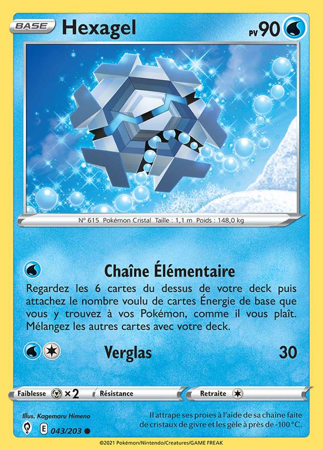 Hexagel 043/203 — Évolution Céleste