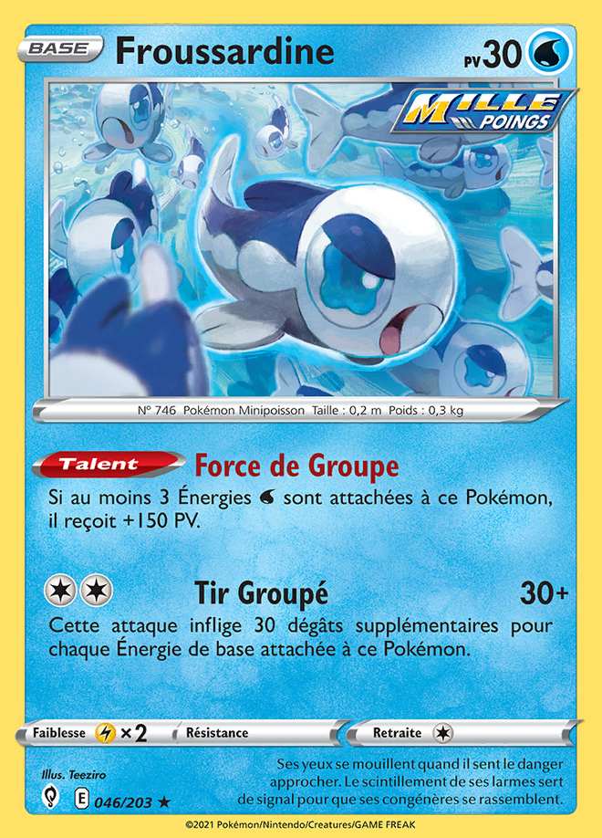 Froussardine 046/203 — Évolution Céleste