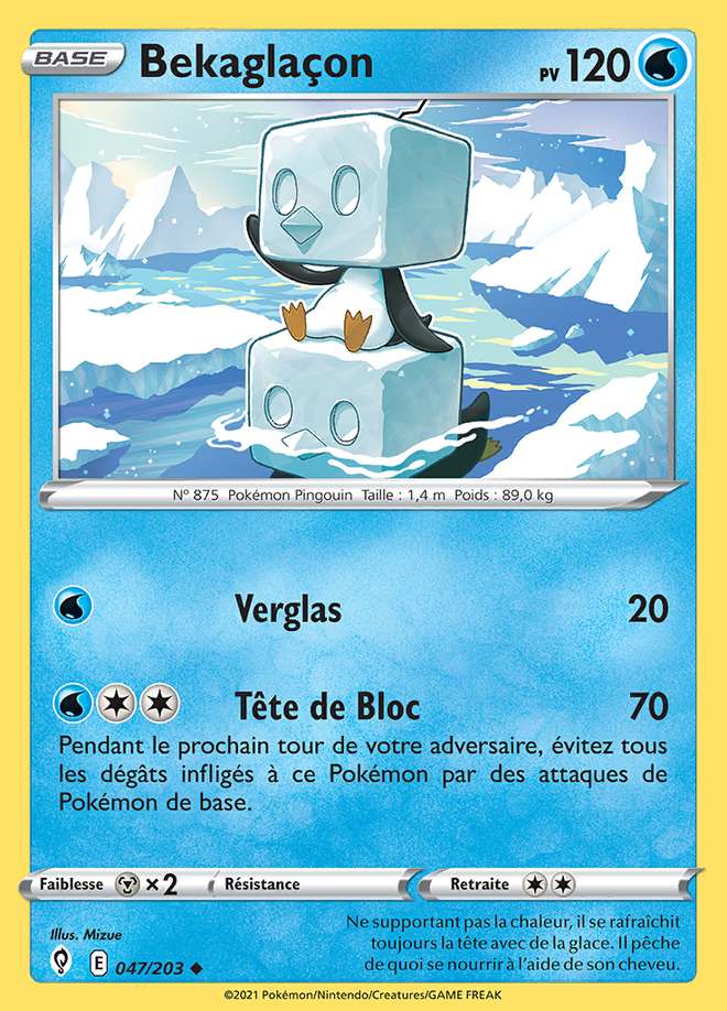 Bekaglaçon 047/203 — Évolution Céleste