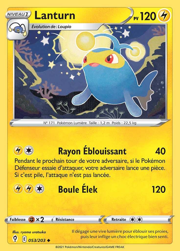 Lanturn 053/203 — Évolution Céleste