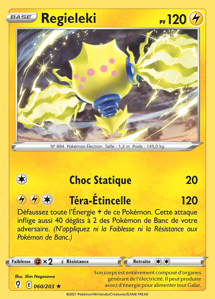 Regieleki 060/203 — Évolution Céleste