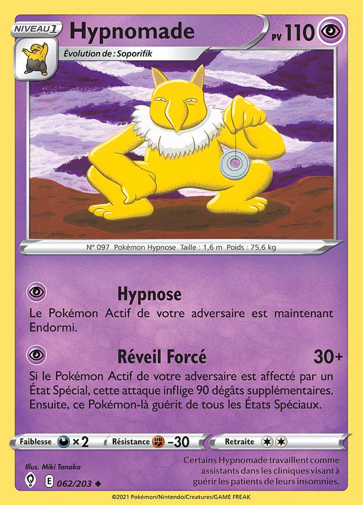 Hypnomade 062/203 — Évolution Céleste