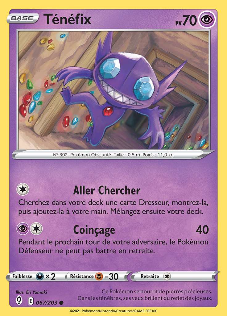 Ténéfix 067/203 — Évolution Céleste