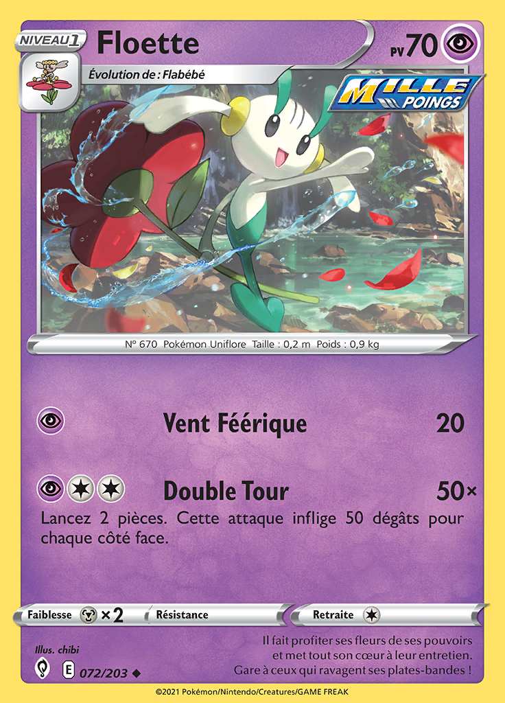 Floette 072/203 — Évolution Céleste