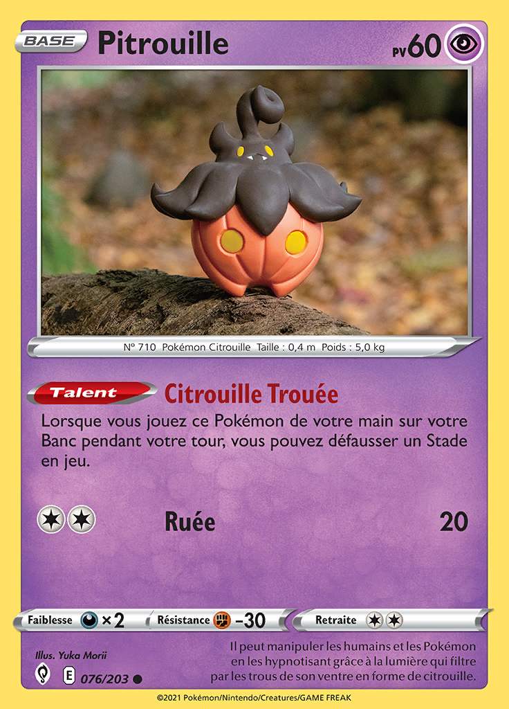 Pitrouille 076/203 — Évolution Céleste