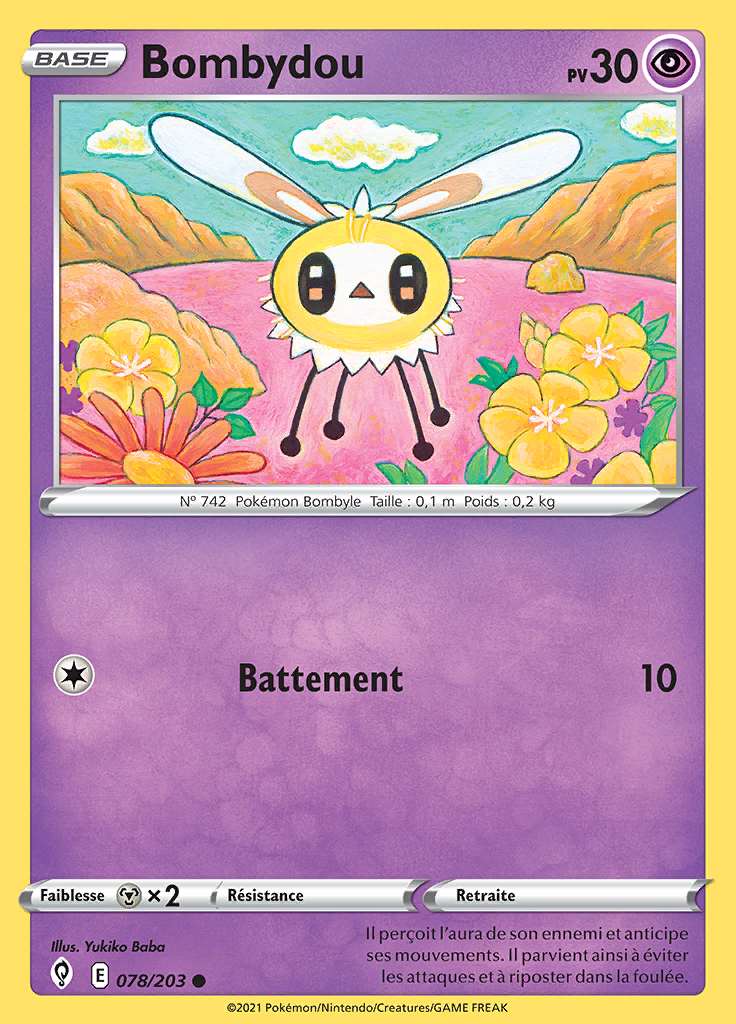 Bombydou 078/203 — Évolution Céleste