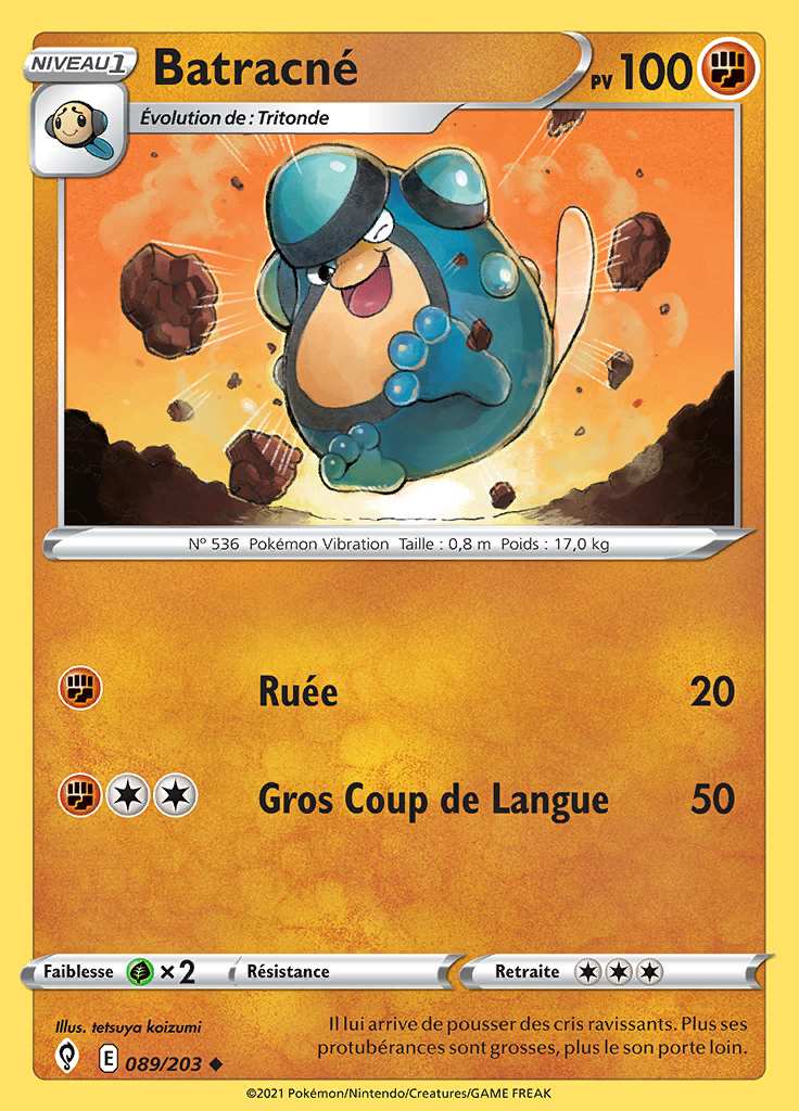 Batracné 089/203 — Évolution Céleste