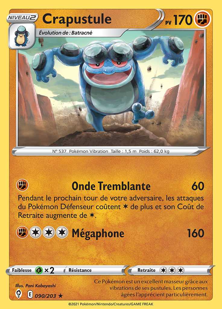Crapustule 090/203 — Évolution Céleste