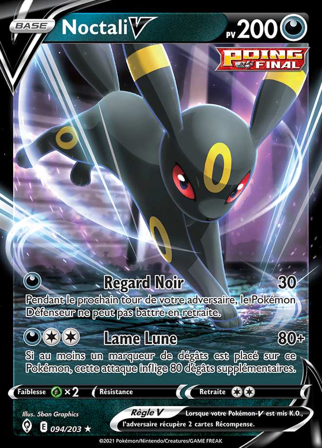Noctali V 094/203 — Évolution Céleste